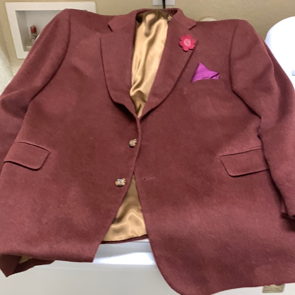 Camel hair dress jacket